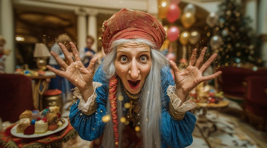 Детская программа с Бабой-ягой