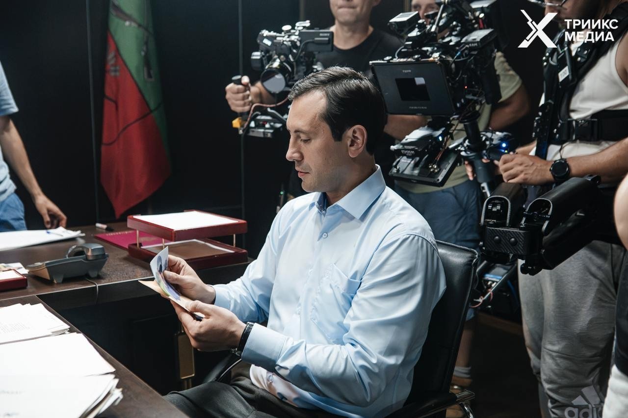 Алексей Анищенко на съёмках сериала &amp;laquo;Новая земля&amp;raquo; 