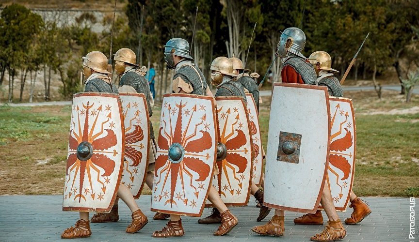 Древнегреческие легионеры