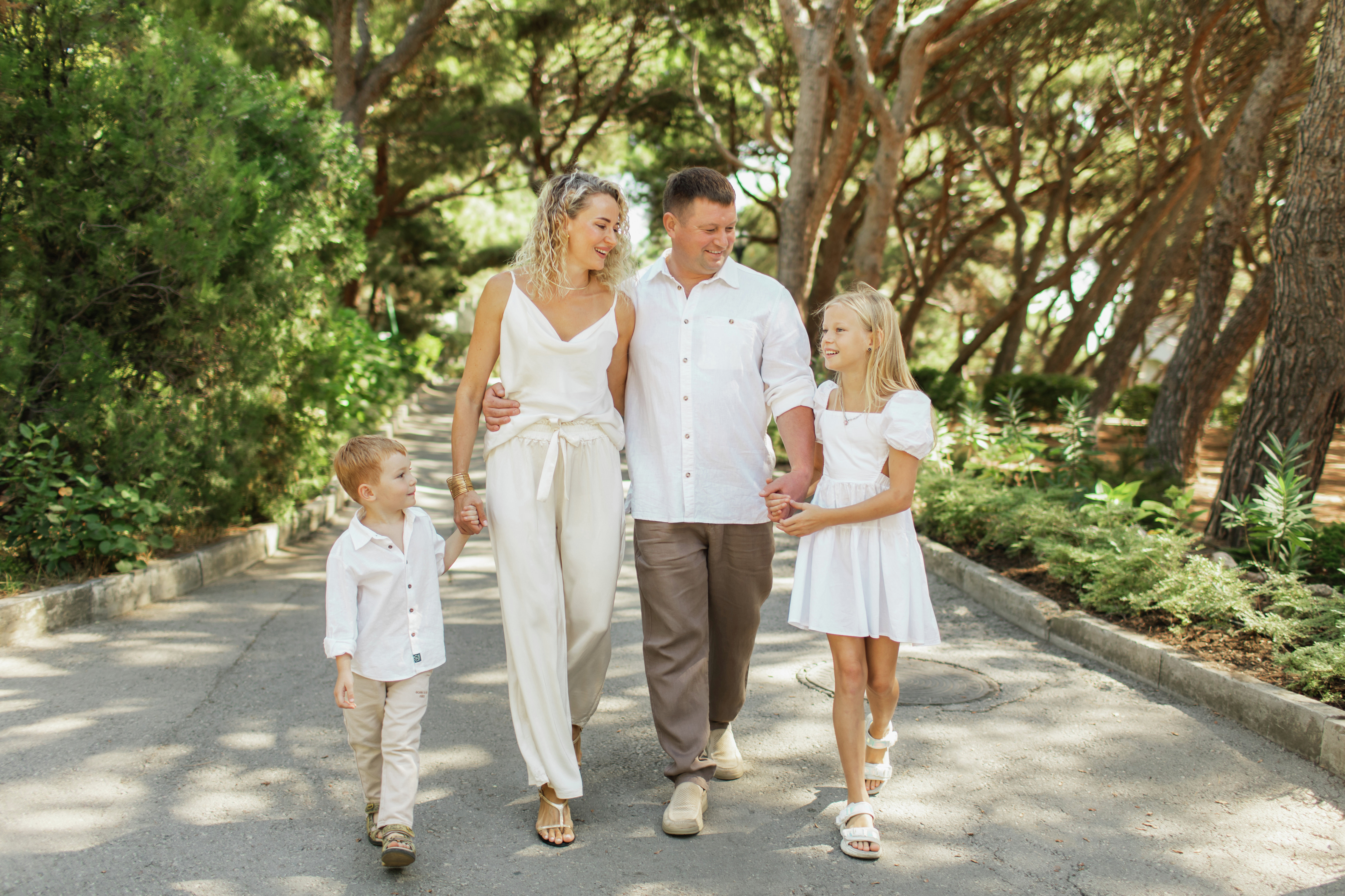 Семья отдыхает в санатории &amp;laquo;Форос&amp;raquo; 