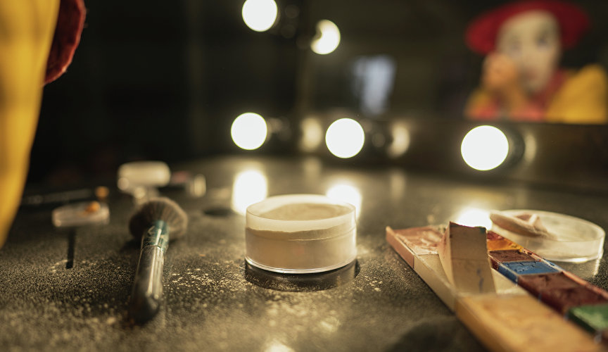 Гримерка клоуна Авабуки