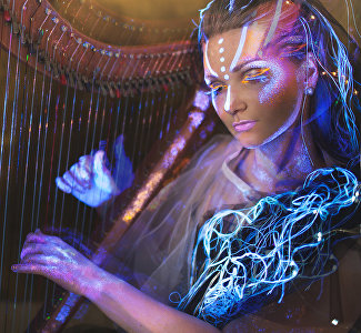 В Крыму устроят уникальный перформанс «Арфа в темноте»