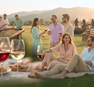 Рок-пикник и дегустации: в Байдарской долине устроят винную маёвку