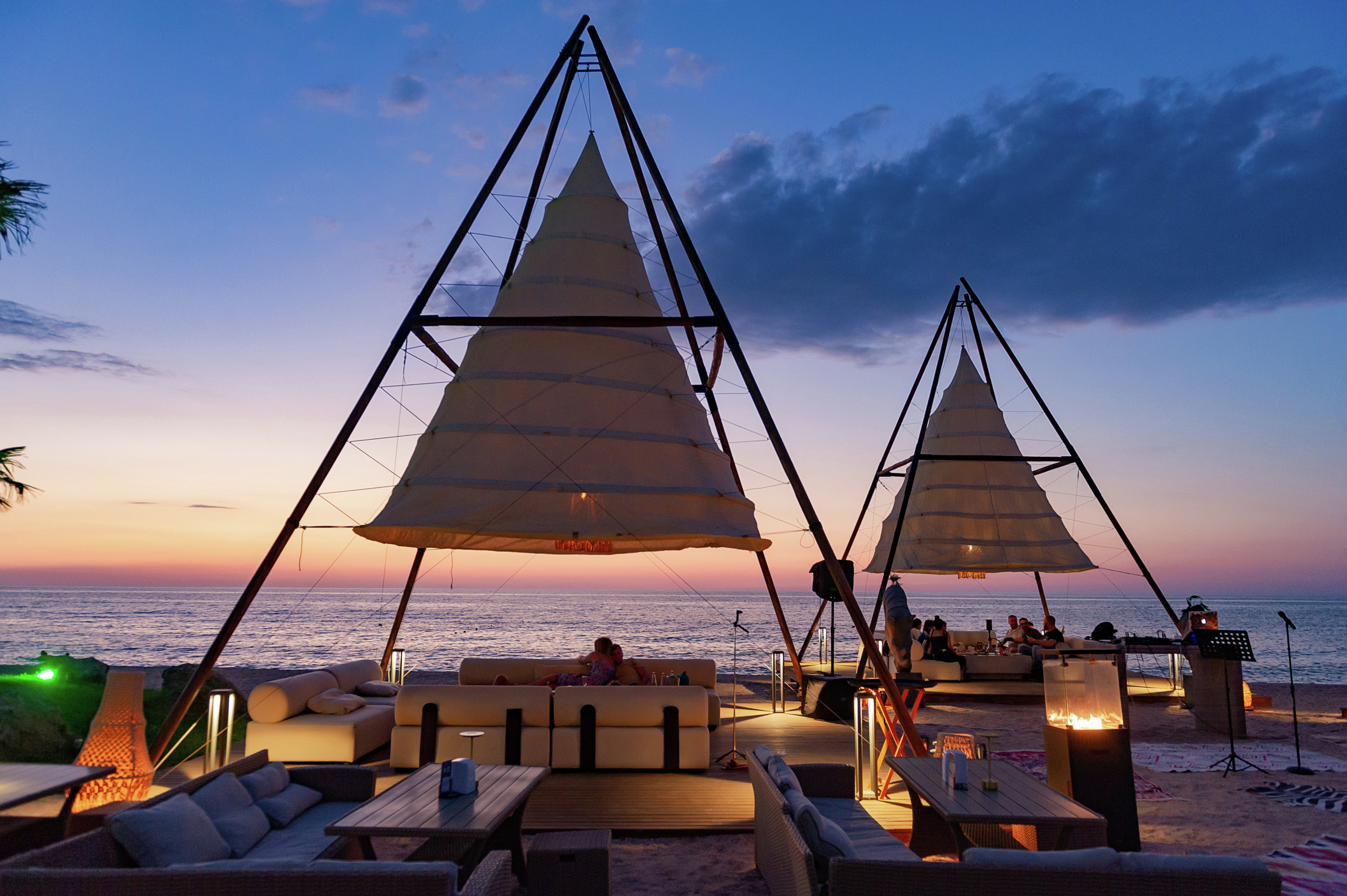 Пляж отеля Riga Village Resort