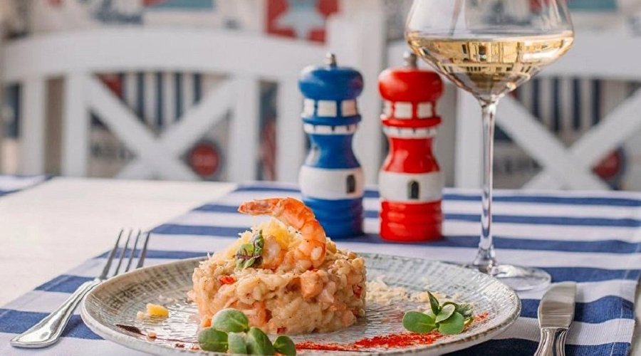 Блюдо в ресторане «Баркас»