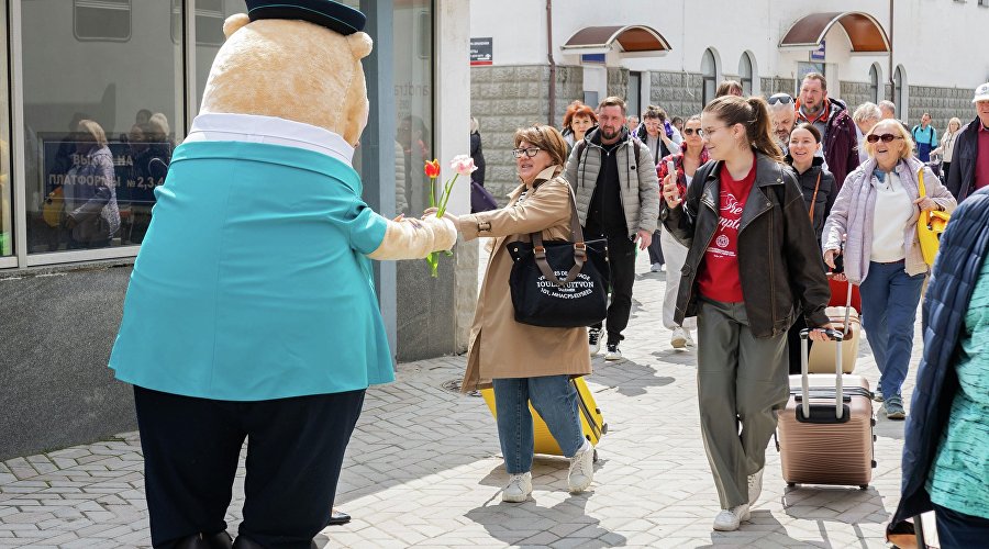 Акция «Цветочная встреча»