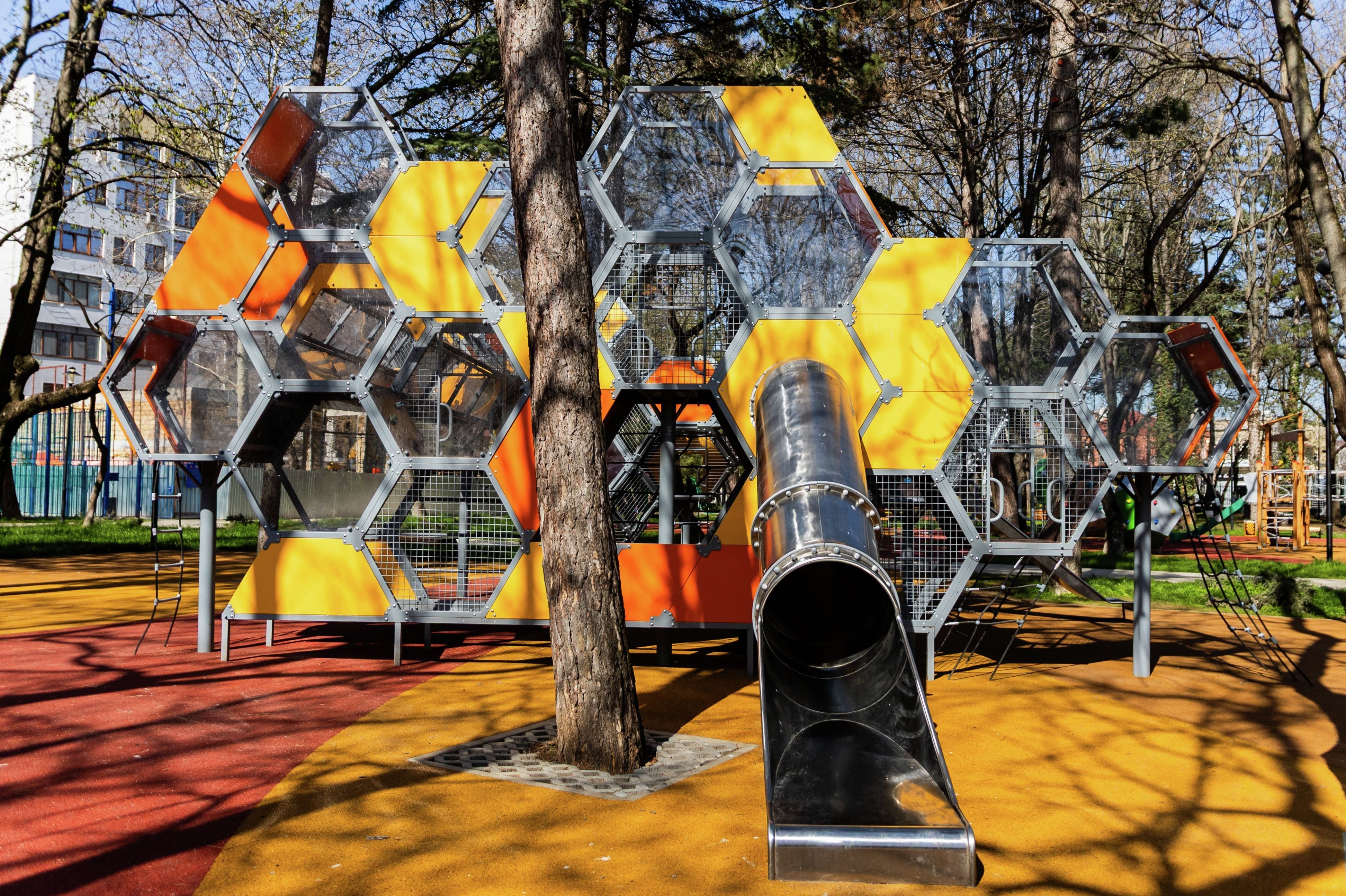 Площадка в Детском парке Симферополя