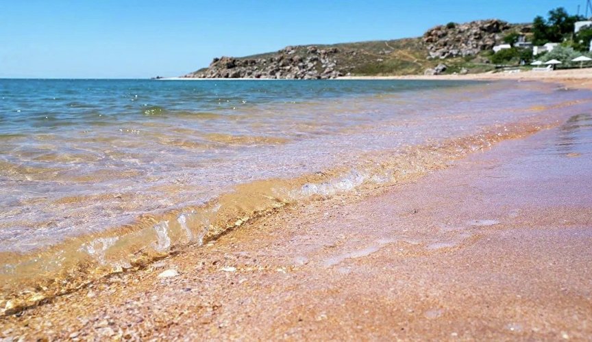 Пляж отеля «АзовЛенд» Пляж отеля «АзовЛенд»
