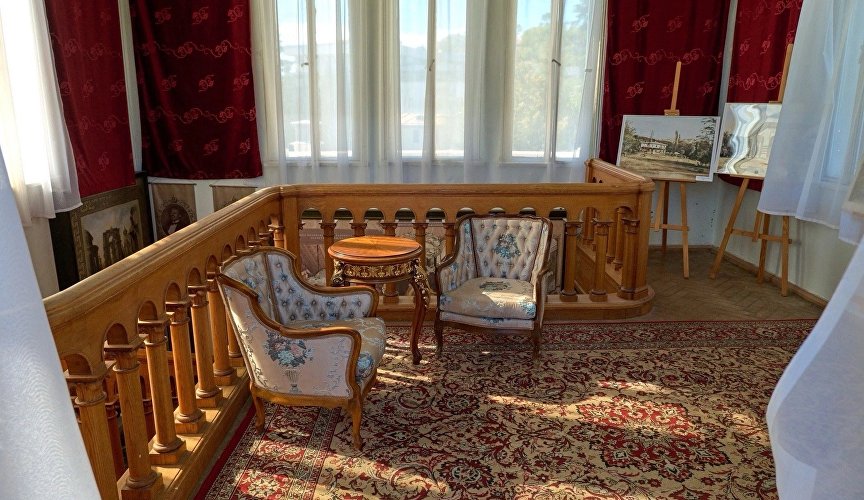 В башне Ливадийского дворца