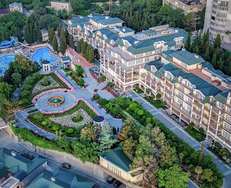 Вид на отель Palmira Palace Resort & SPA