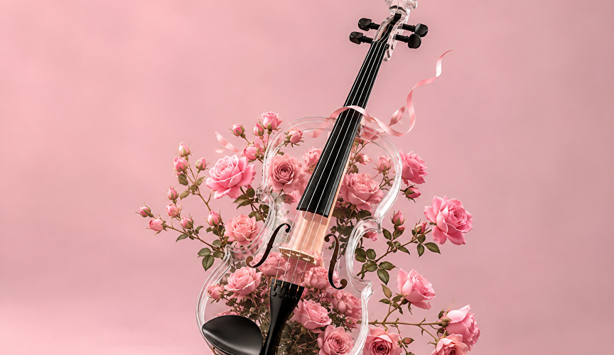 Розы и скрипка Розы и скрипка