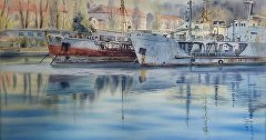 Картина на выставке «Места силы» Картина на выставке «Места силы»