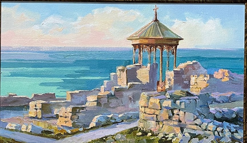 Картина на выставке «Места силы»