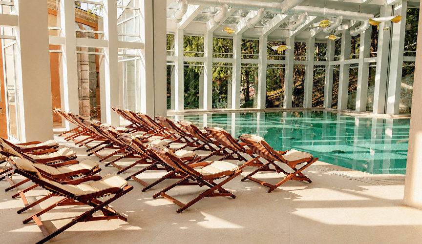 Спа-зона в отеле MORE SPA & RESORT