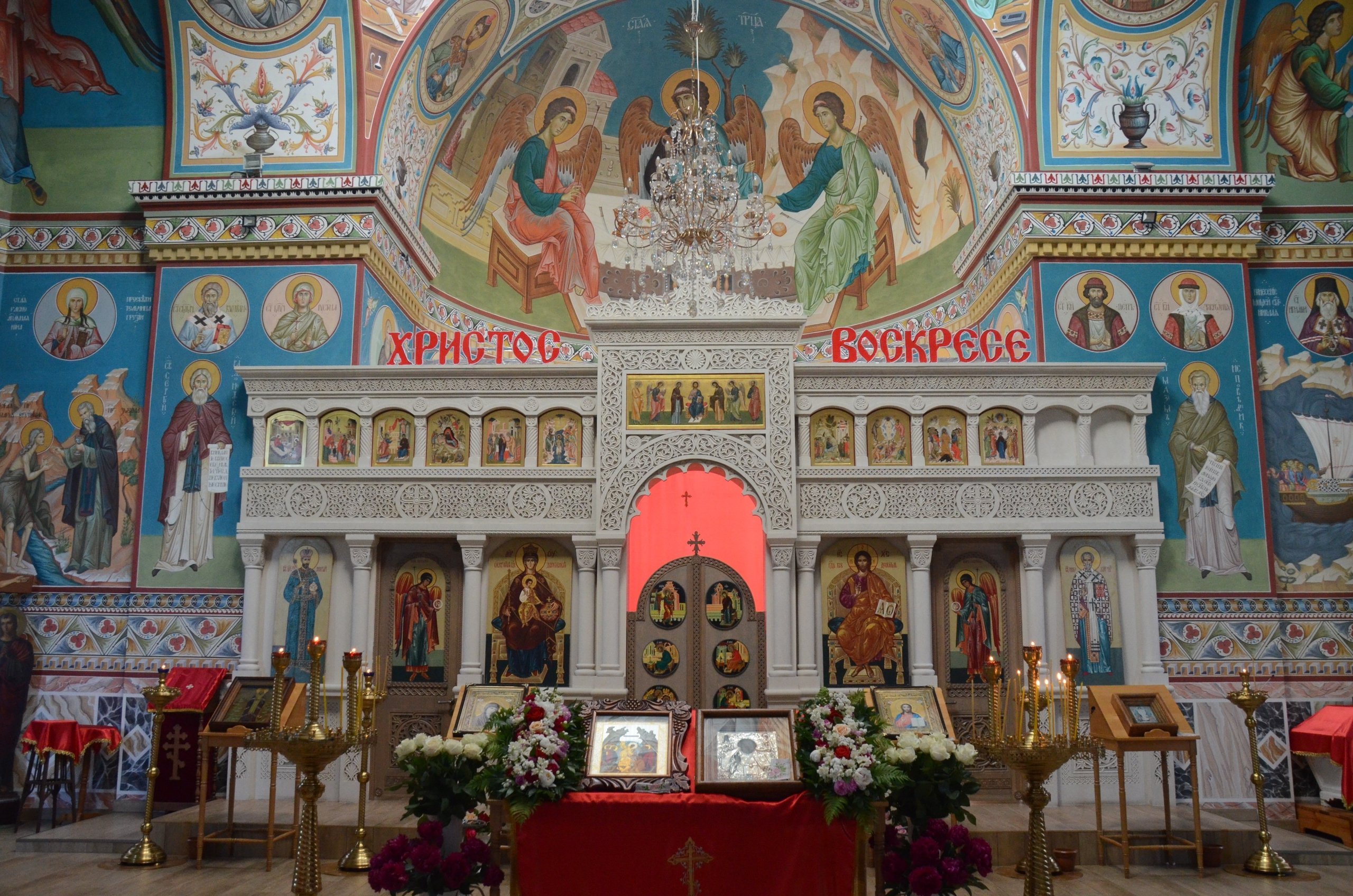 Свято-Никольский храм в селе Мазанка