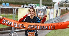 Участница забега