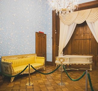 Голубая гостиная Воронцовского дворца вновь доступна туристам: чем уникален цветущий зал