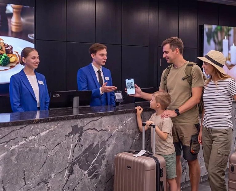 Заселение в отель через цифровой ID «Макс»
