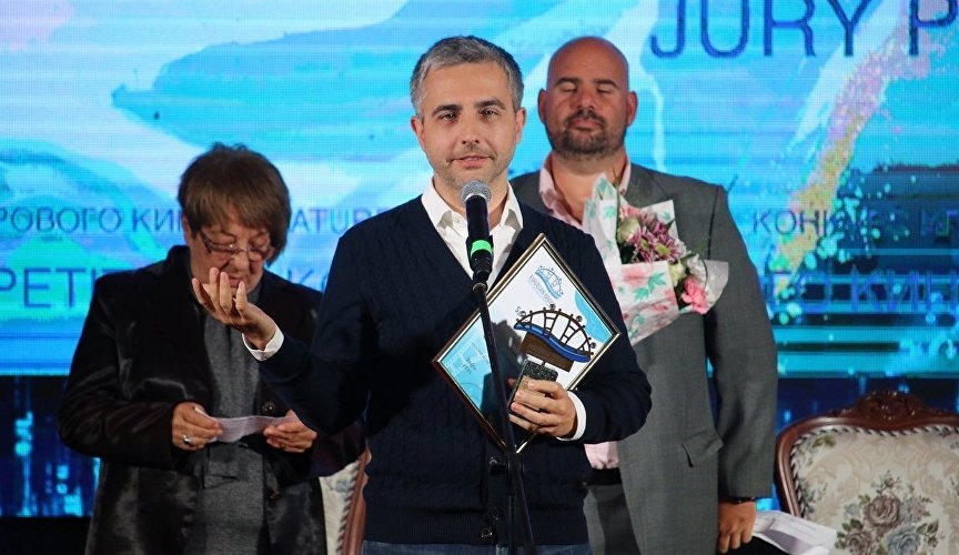 Награждение победителей кинофестиваля «Евразийский мост»
