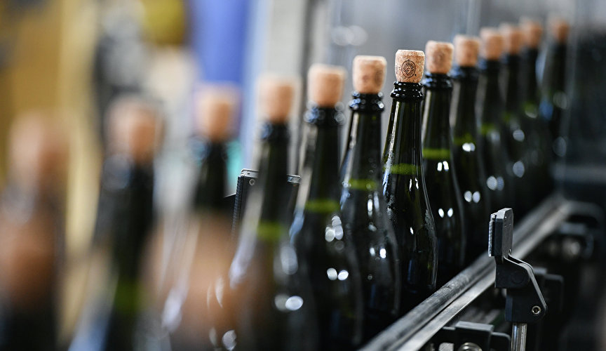 Производство дома шампанских вин «Новый Свет»
