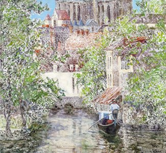 «Осень впечатлений» от маэстро: в Симферополе продлили выставку Сафронова