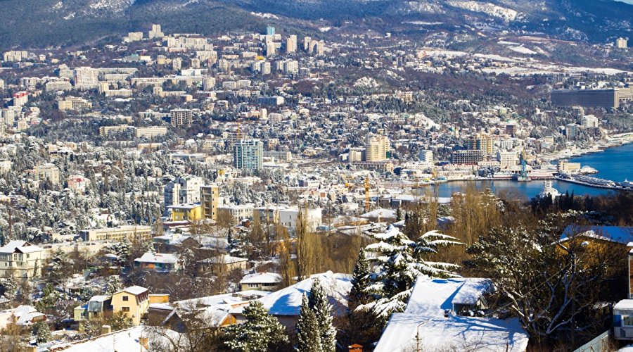 Зима в Ялте