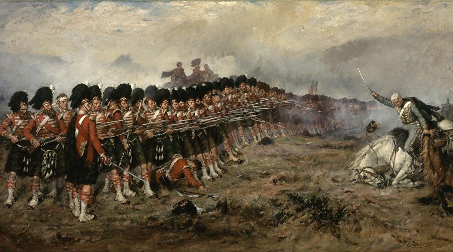 Картина, посвященная Балаклавскому сражению