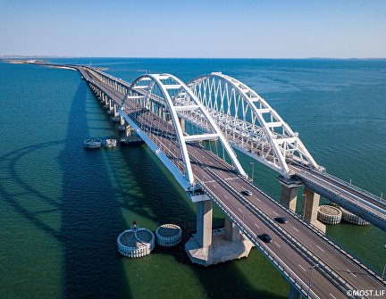 Вид на Крымский мост