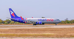 Самолёт авиакомпании Smartavia