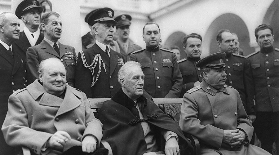 Ялтинская конференция. 1945 год