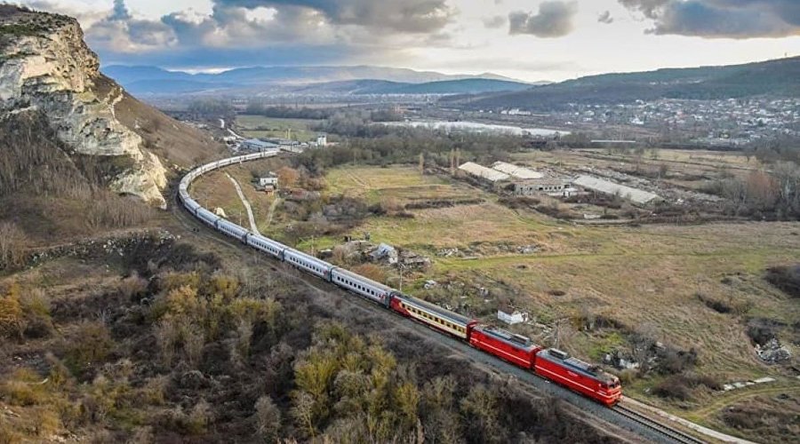 Поезд «Таврия» в Крыму