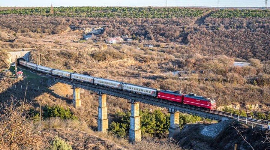 Поезд «Таврия» в Крыму
