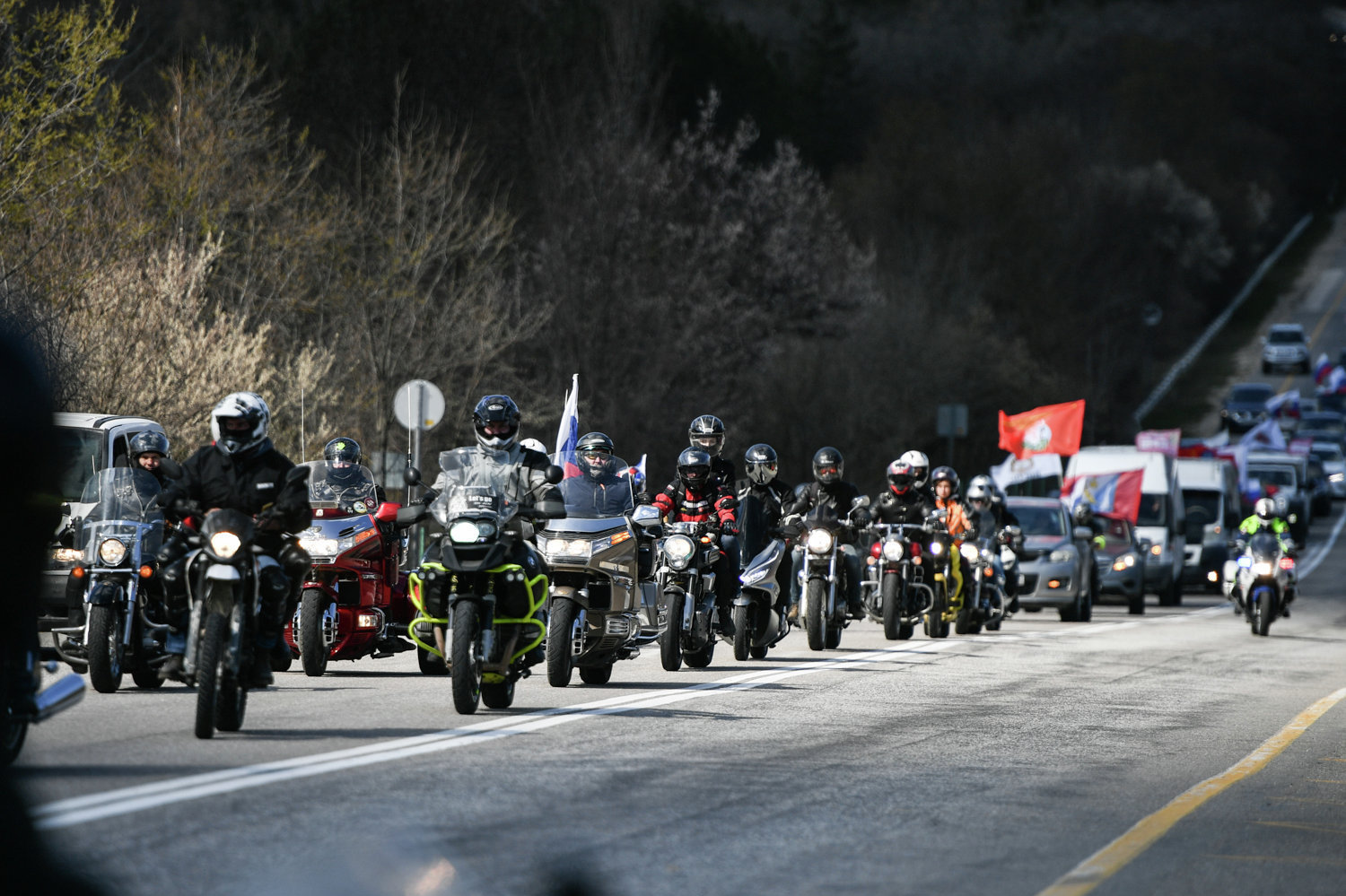 Автомотопробег в честь годовщины &amp;laquo;Крымской весны&amp;raquo;