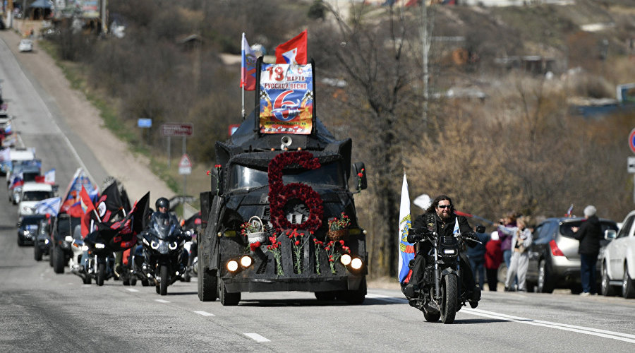 Автомотопробег в честь годовщины «Крымской весны»