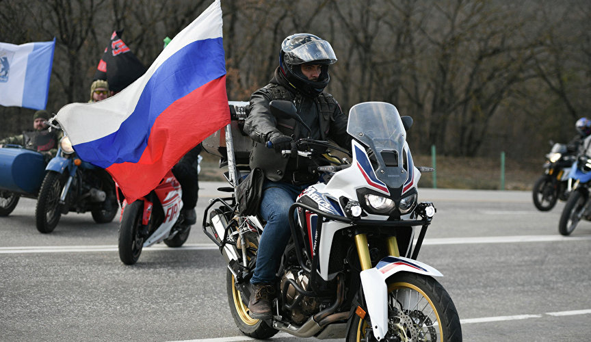 Автомотопробег в честь годовщины «Крымской весны»
