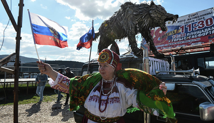 Празднование годовщины «Крымской весны»